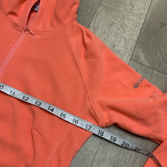 Womens Columbia Fleece Quarter Zip Lightweight‎ Pullover Fleece Shirt Jacket - Picture 4 of 8